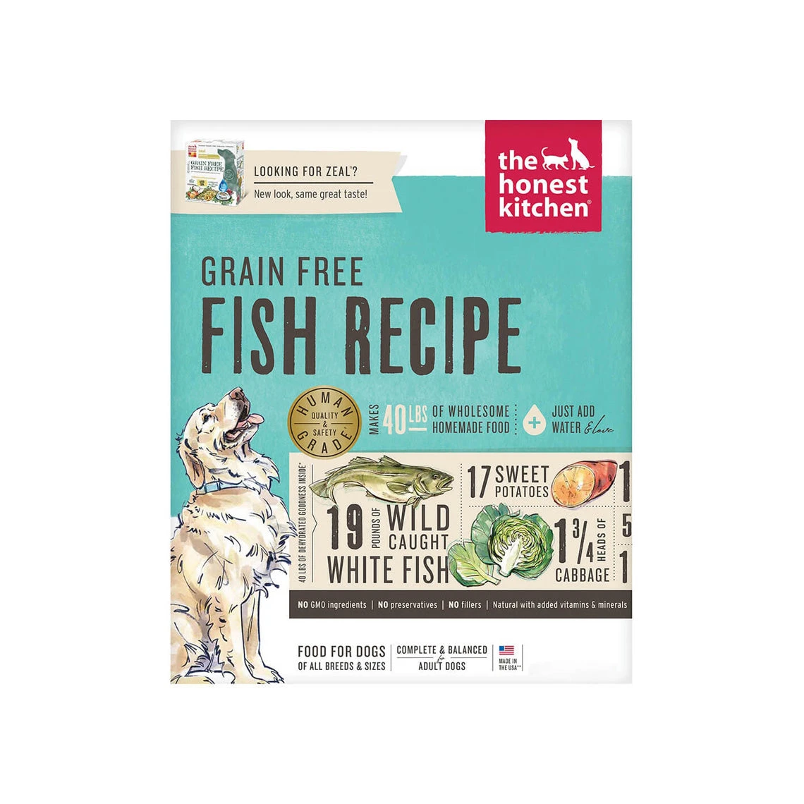 The Honest Kitchen Grain Free Fish Recipe Dehydrated Dog Food - Image 2