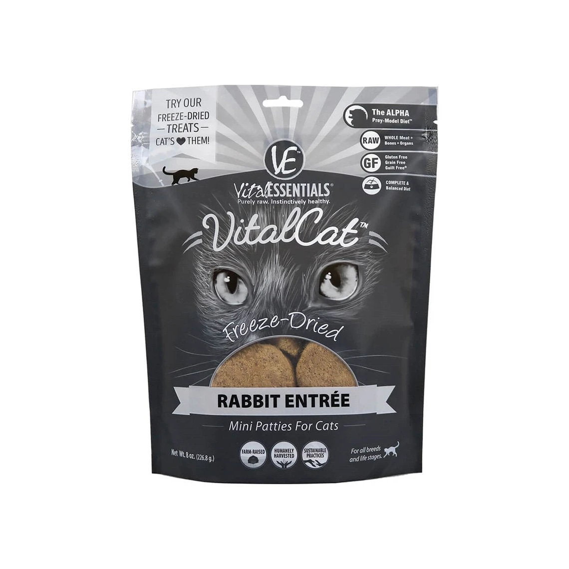 Vital Essentials Freeze Dried Mini Patties For Cats - Image 3