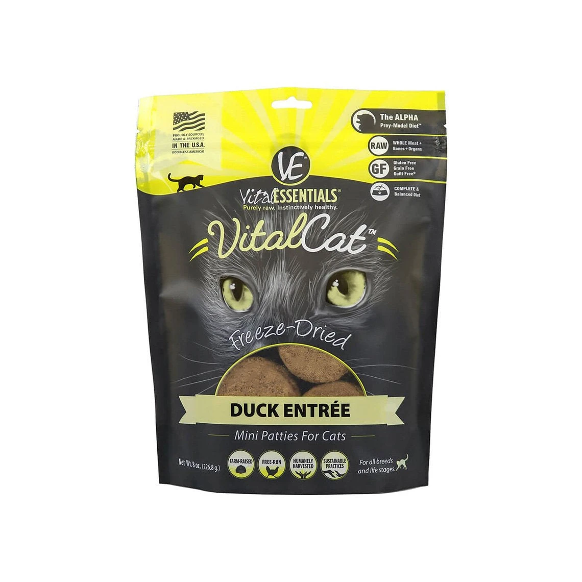 Vital Essentials Freeze Dried Mini Patties For Cats - Image 2