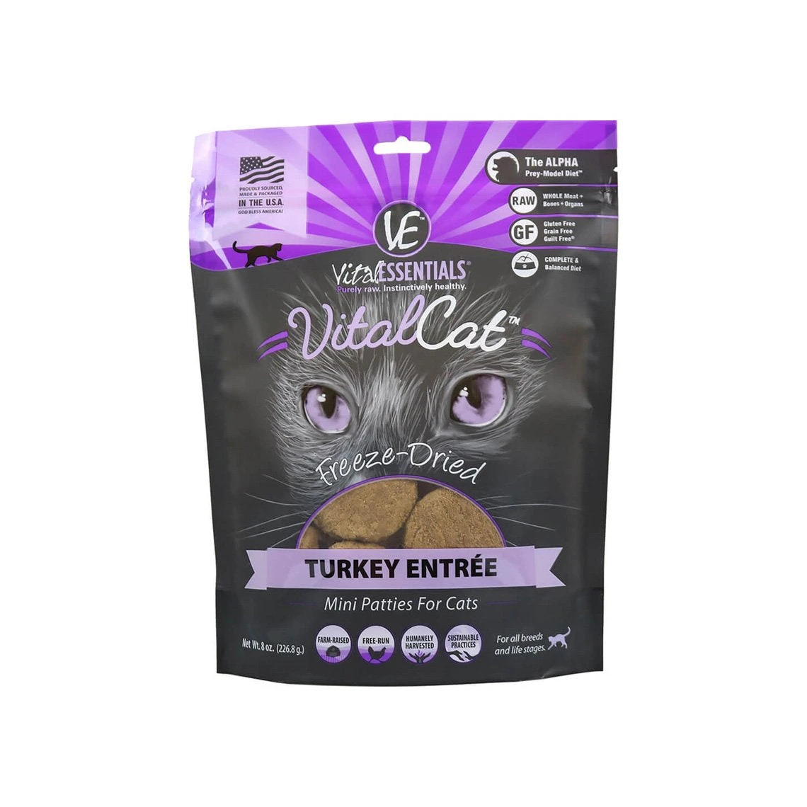 Vital Essentials Freeze Dried Mini Patties For Cats - Image 4