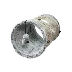 P.L.A.Y. PET LIFESTYLE AND YOU P.L.A.Y. Cat Purr & Pounce Tunnel With Catnip Mouse