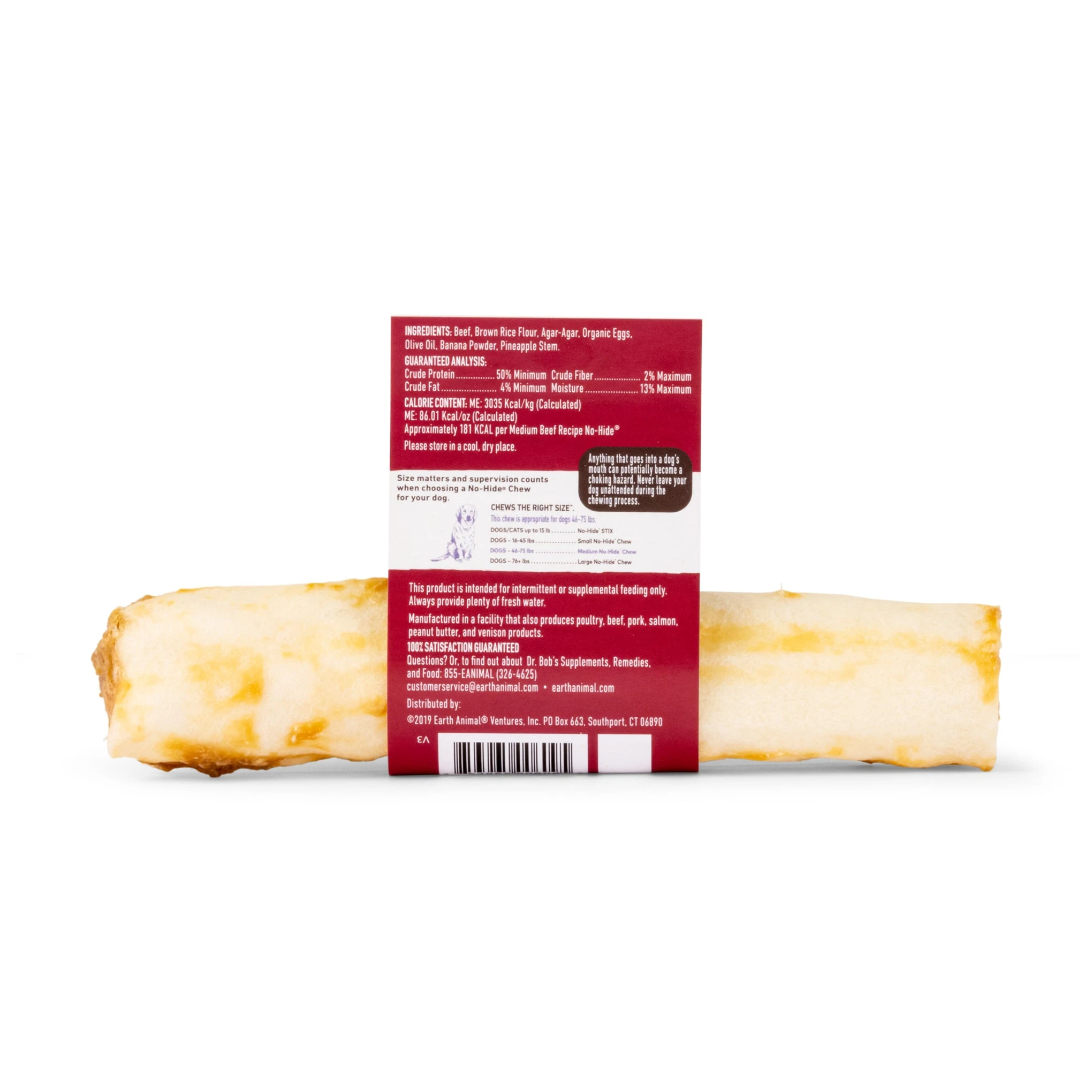 Earth Animal No-Hide Beef Single Chew For Dogs - Image 5