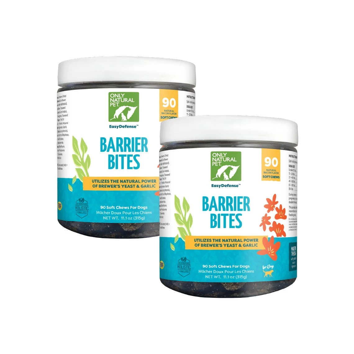 Only Natural Pet EasyDefense Barrier Bites Soft Flea Chews For Dogs - Image 3