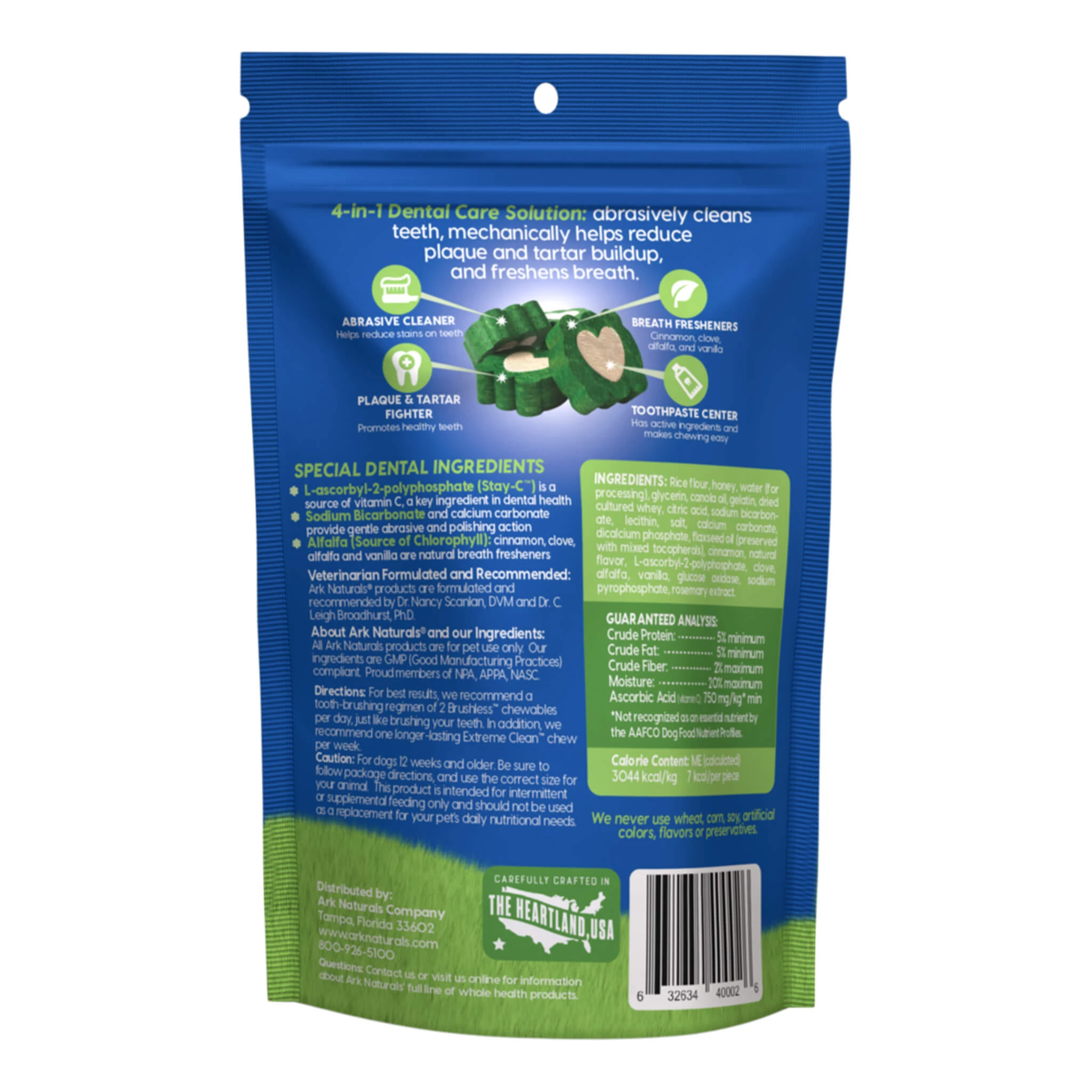 Ark Naturals Brushless Toothpaste Dental Chews For Dogs - Image 2