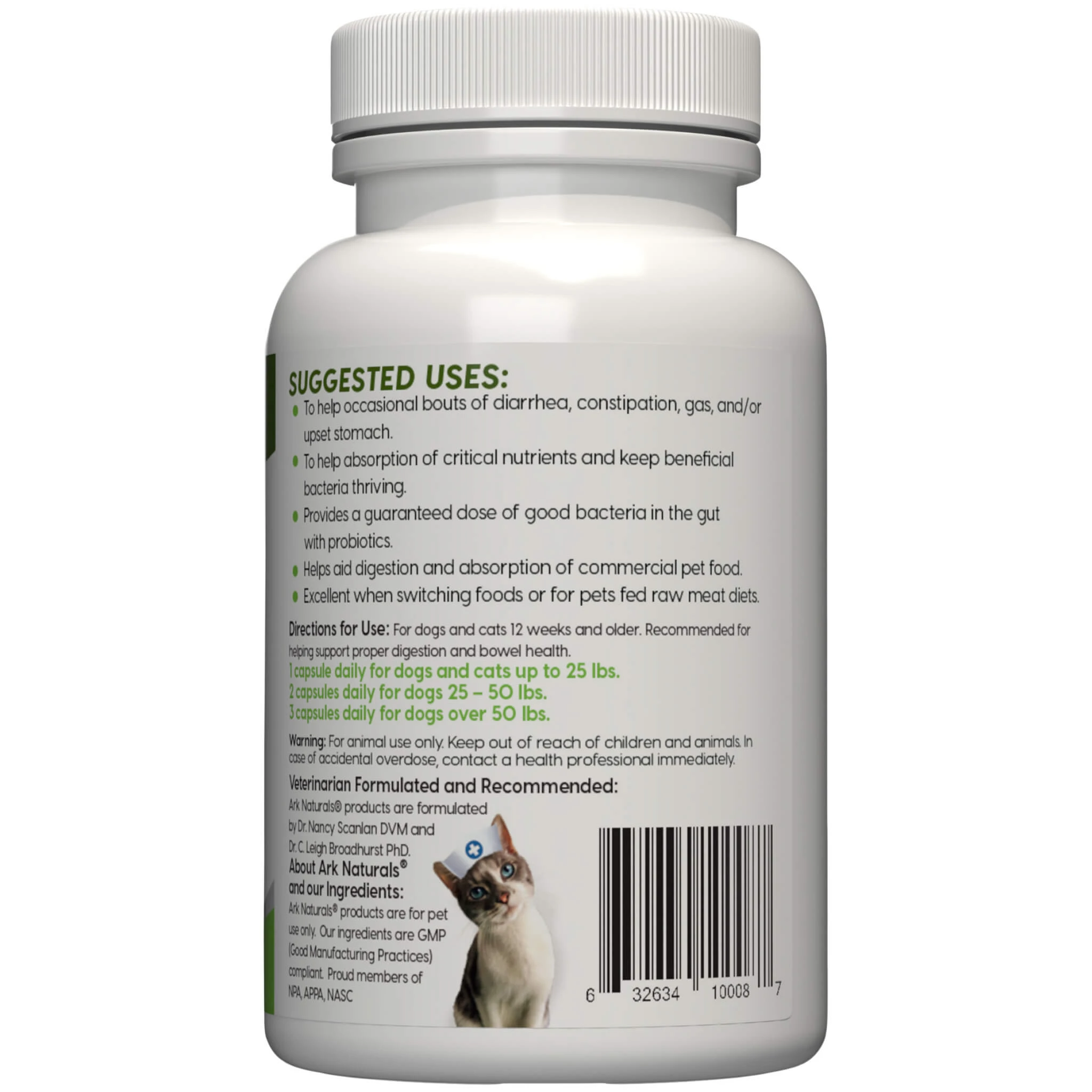 Ark Naturals Gentle Digest Probiotic Supplement For Dogs & Cats - Image 3