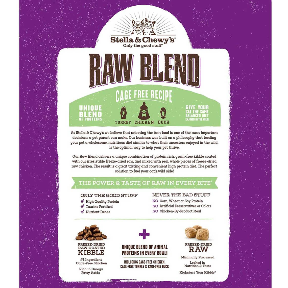 Stella & Chewy's Raw Blend Dry Cat Food - Image 2