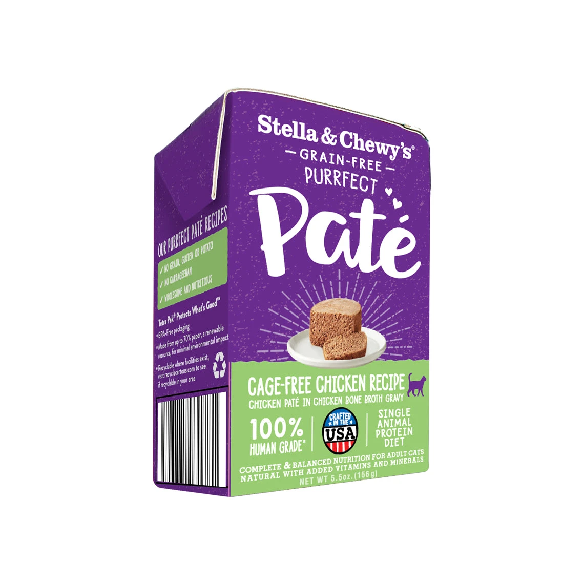 Stella & Chewy's Purrfect Pate Wet Cat Food Case Of 12