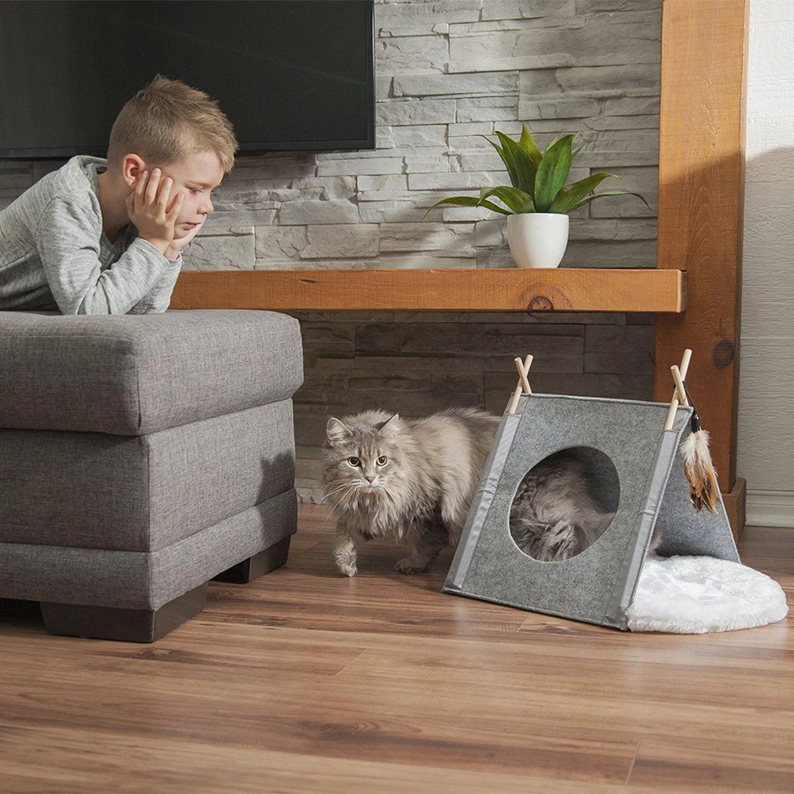 Beonebreed Cat Hammock Bed - Image 3