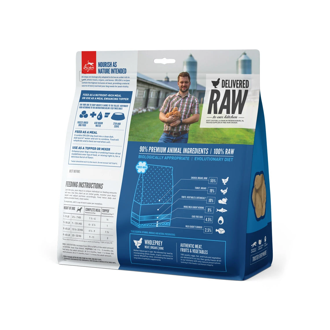 Orijen Grain-Free Freeze-Dried Dog Food - Image 3