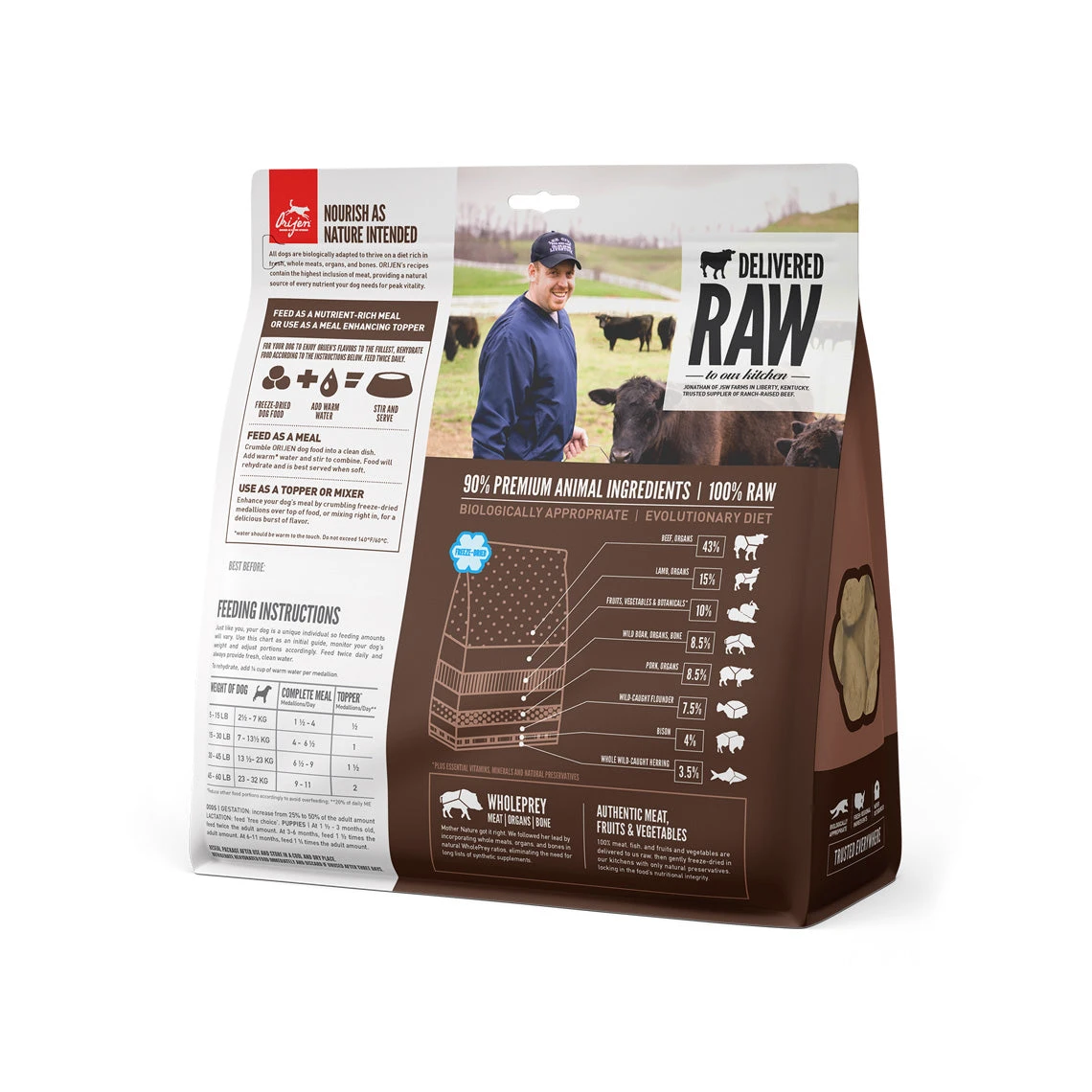 Orijen Grain-Free Freeze-Dried Dog Food - Image 7