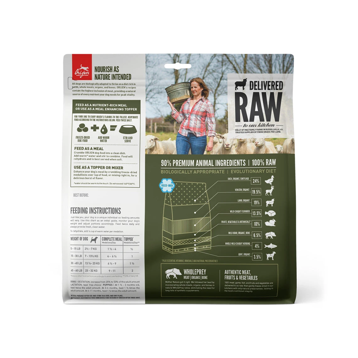 Orijen Grain-Free Freeze-Dried Dog Food - Image 12