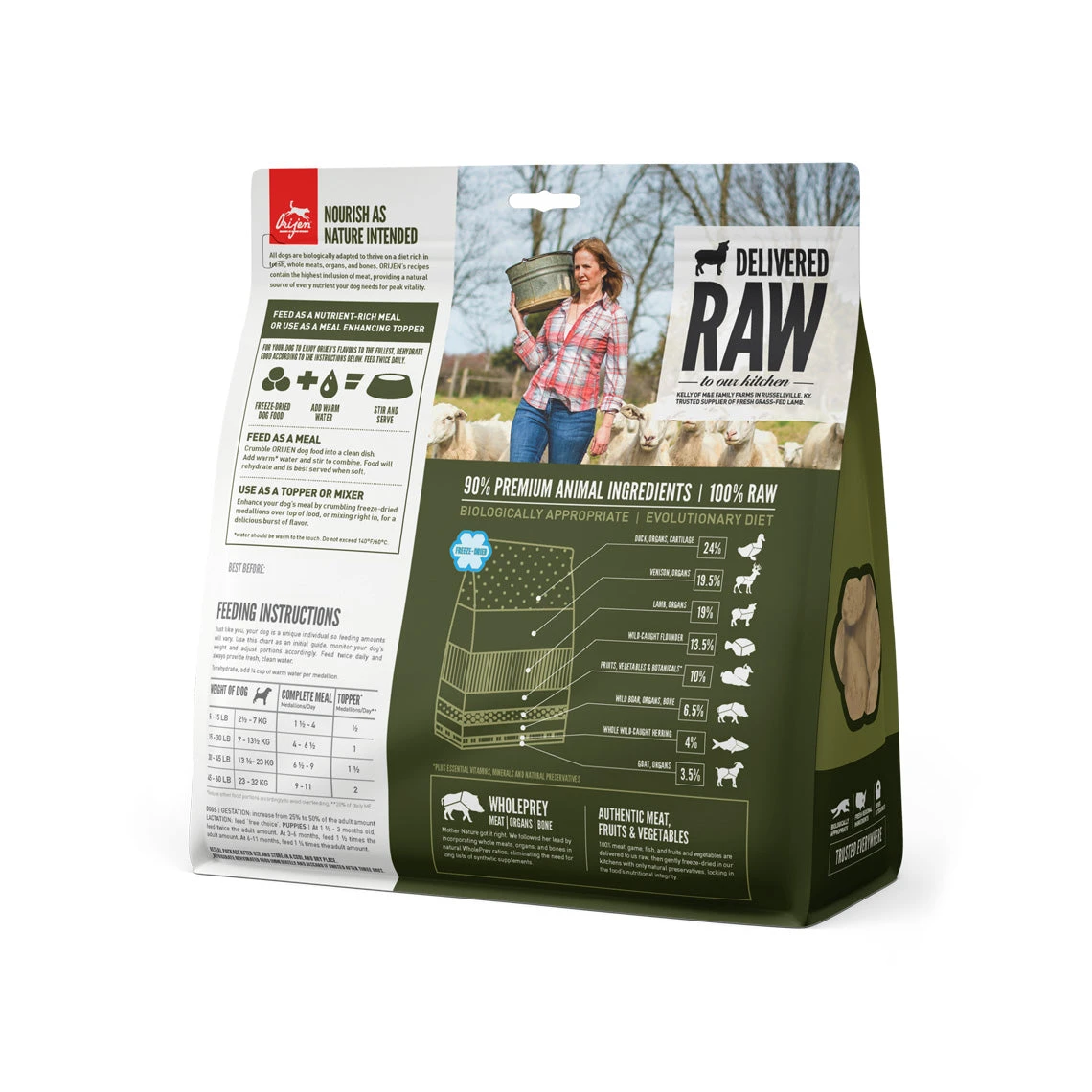 Orijen Grain-Free Freeze-Dried Dog Food - Image 11