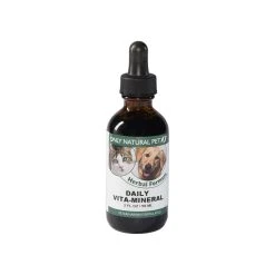 Only Natural Pet Daily Vita-Mineral Herbal Liquid Formula Trace Minerals For Dogs & Cats