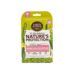 Earth Animal Nature's Protection Flea & Tick Spot On For Cats