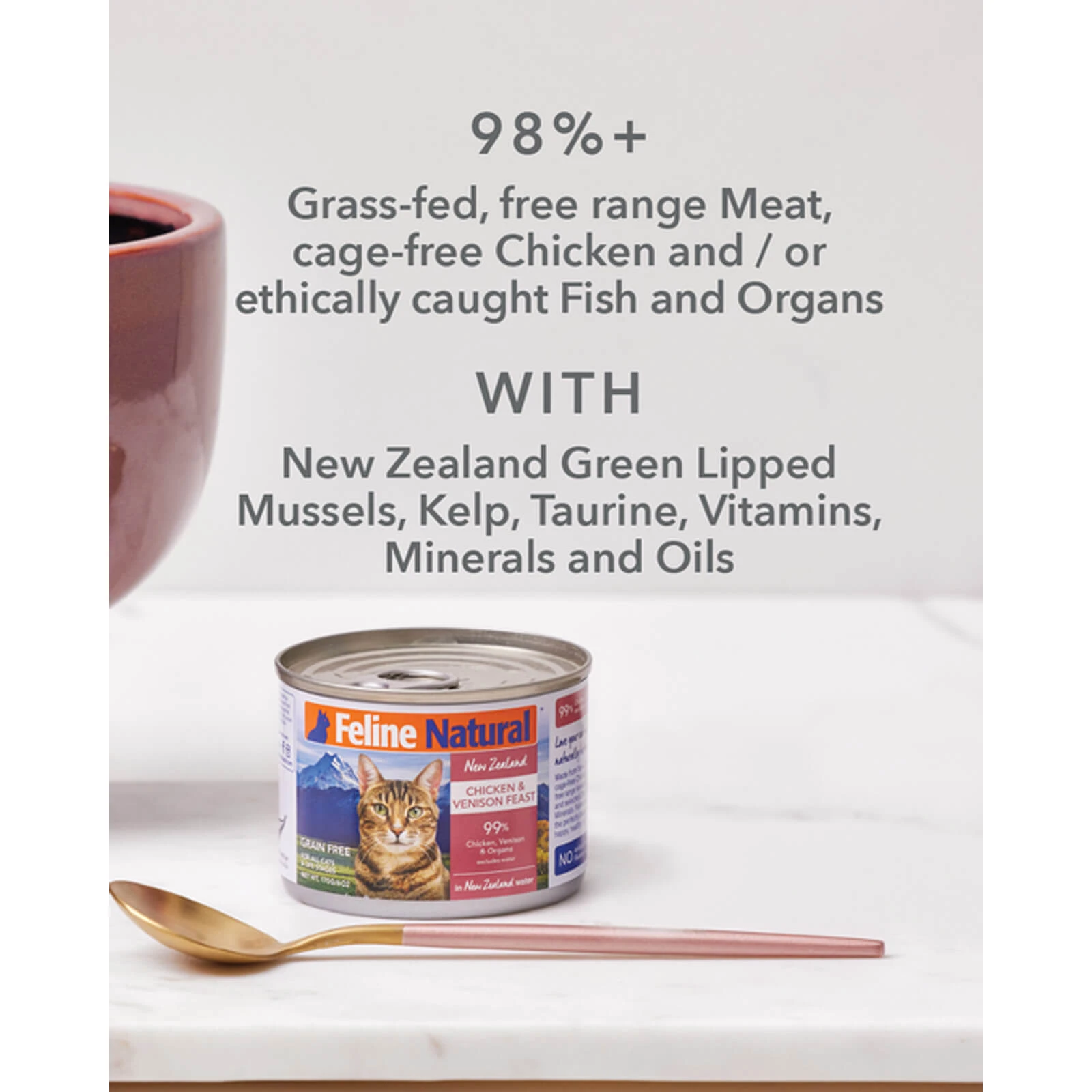 Feline Natural Grain-Free Canned Wet Cat Food - Image 6