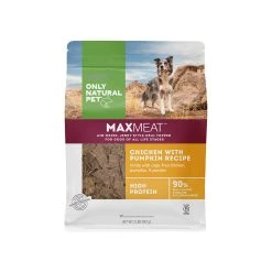 Only Natural Pet MaxMeat Chicken With Pumpkin Recipe Air-Dried Dog Food Topper