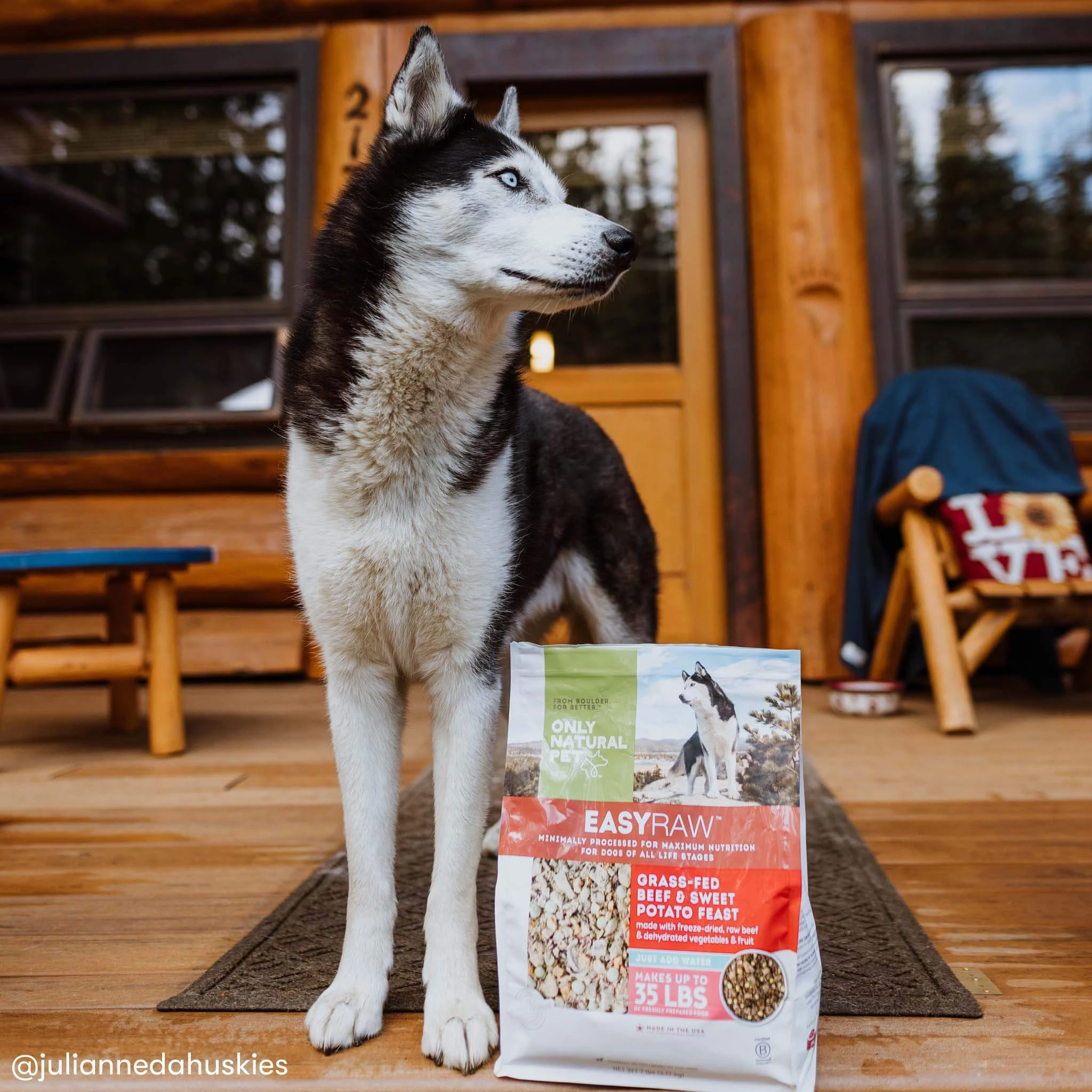 Only Natural Pet EasyRaw Grass-Fed Beef & Sweet Potato Feast Dehydrated Dog Food - Image 3