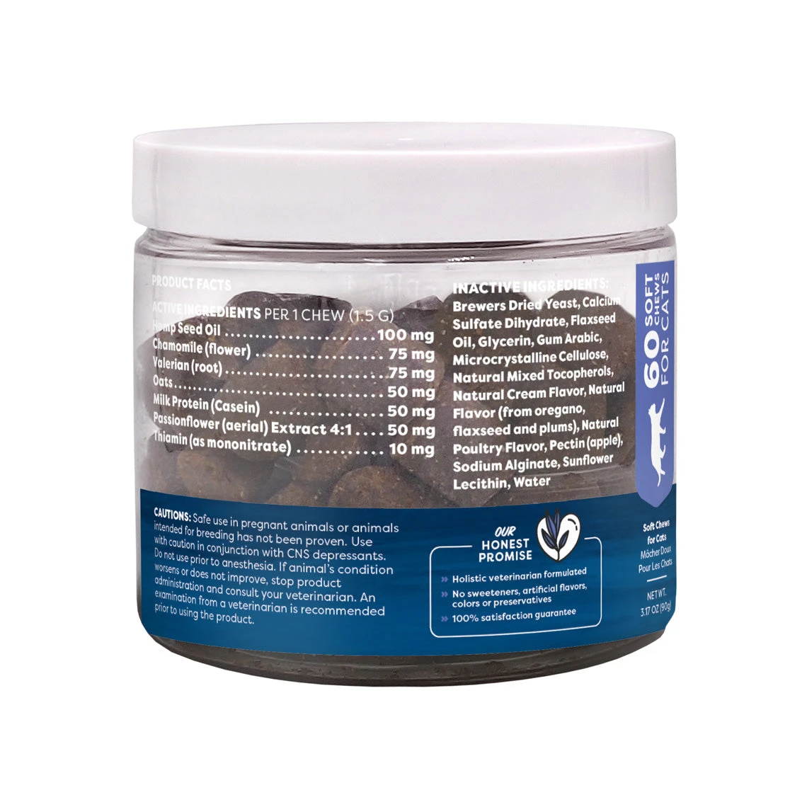 Only Natural Pet Hemp Calming Support Soft Chews For Cats - Image 4