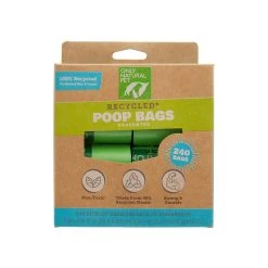 Only Natural Pet Post-Consumer Recycled Plastic Unscented Poop Bags For Dogs