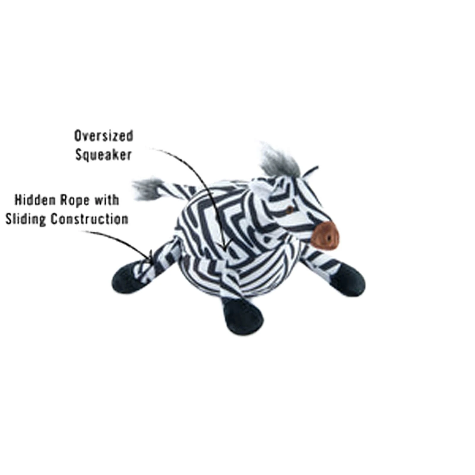 P.L.A.Y. PET LIFESTYLE AND YOU P.L.A.Y. Safari Collection Plush Eco-Friendly Dog Toy - Image 13