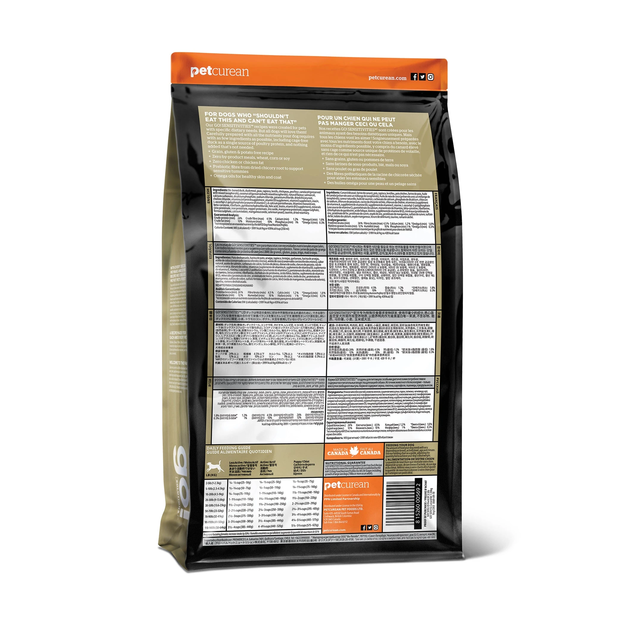 Petcurean GO! Sensitivity Dry Dog Food - Image 2