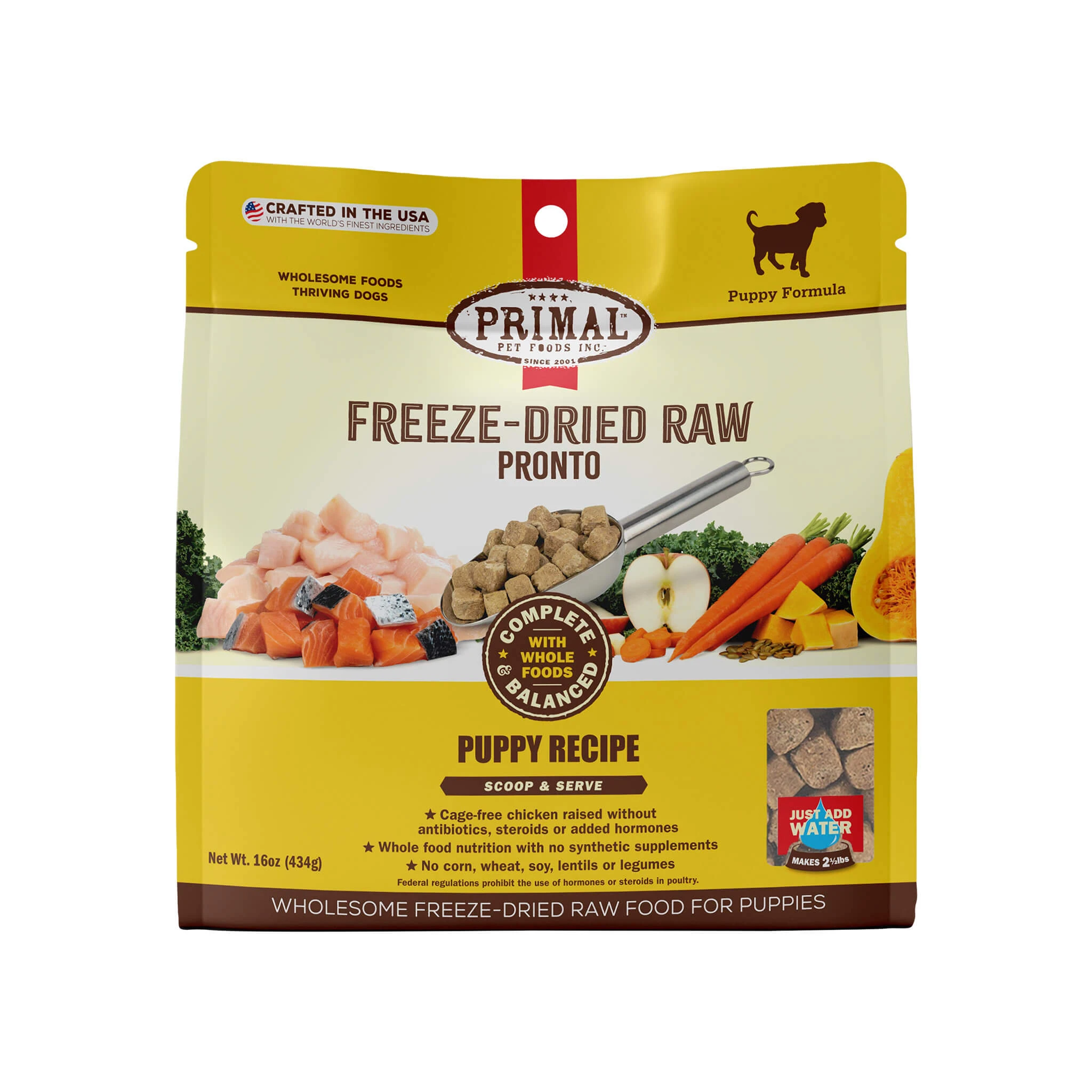Primal Pet Foods Pronto Freeze-Dried Raw Puppy Food - Image 3