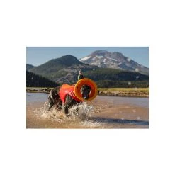 Ruffwear Hydro Plane Toy Campfire Orange For Dogs 7 Ruffwear Hydro Plane Toy Campfire Orange For Dogs -dog food shop RW Hydro Plane Campfire Orange Lifestyle