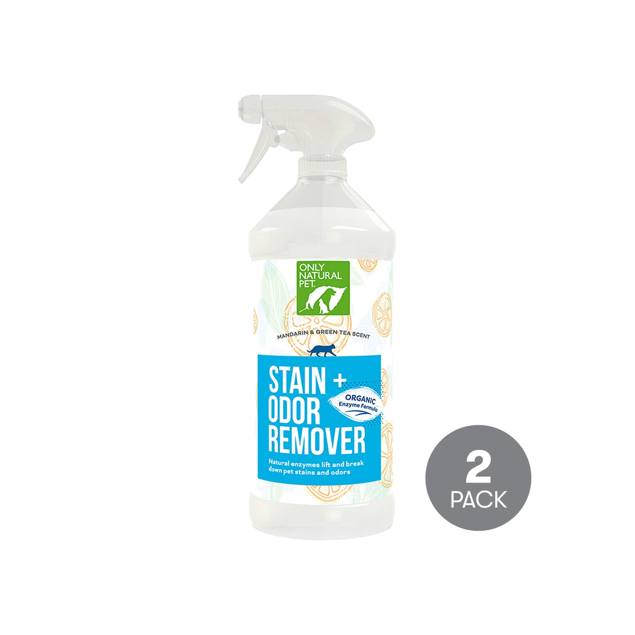 Only Natural Pet Cat Stain & Odor Remover Spray - Image 2