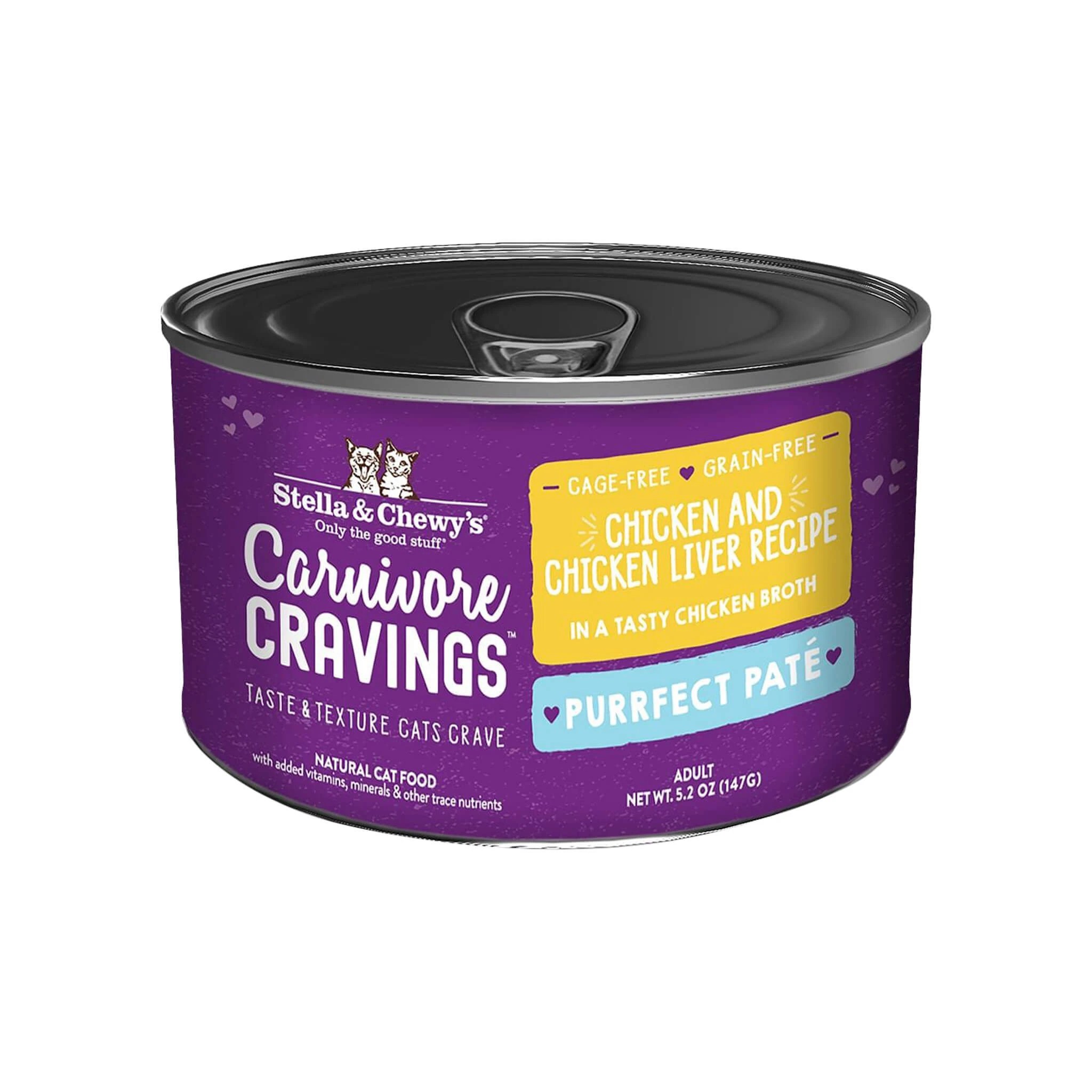 Stella & Chewy's Carnivore Cravings Purrfect Pate Chicken & Chicken Liver Wet Cat Food - Image 3