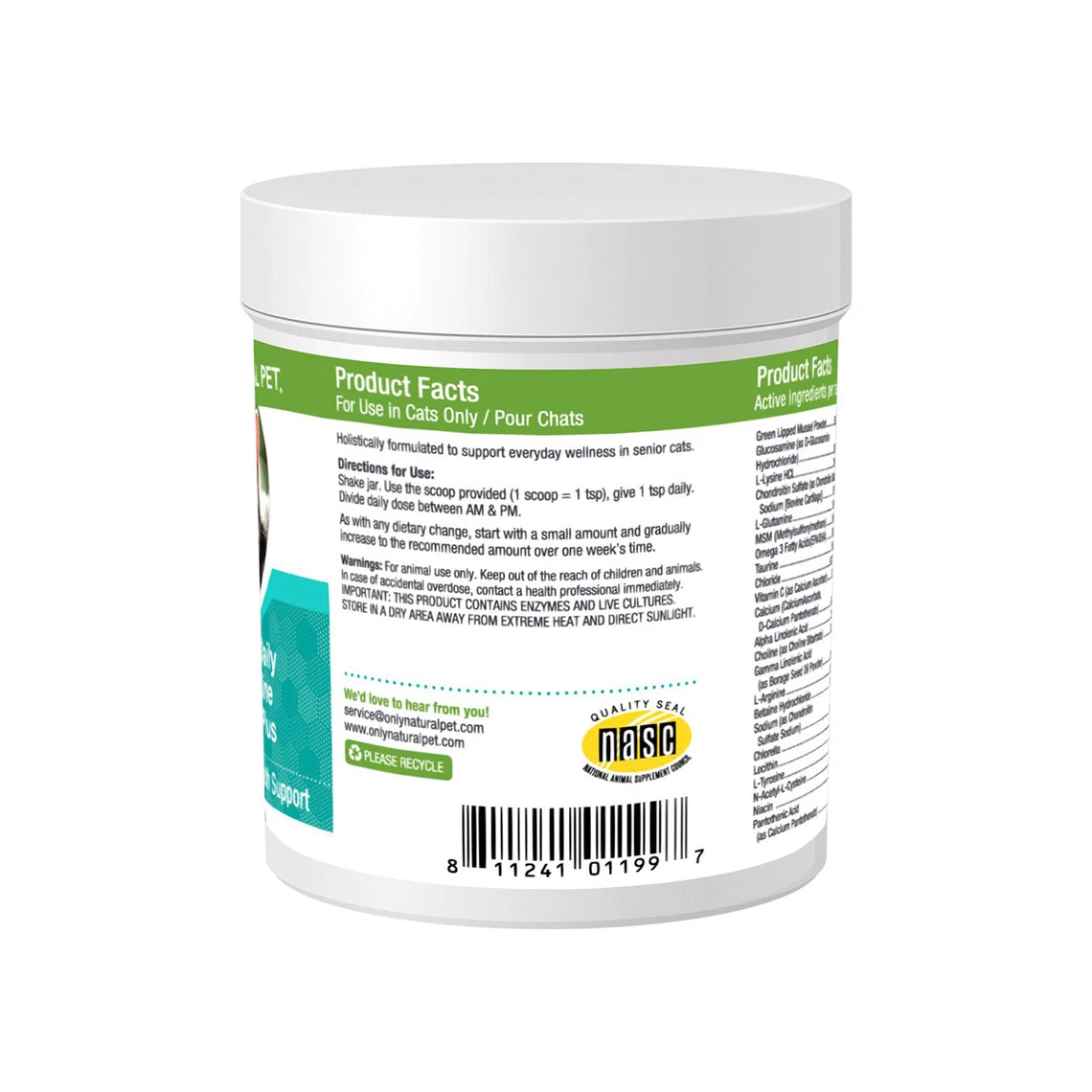 Only Natural Pet Ultimate Daily Vitamins Plus Feline - Image 3